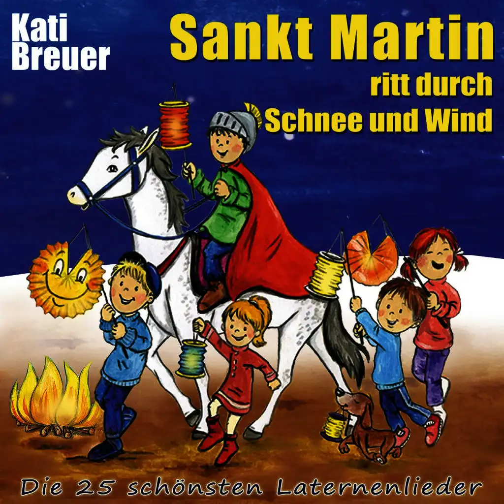 Sankt Martin ritt durch Schnee und Wind