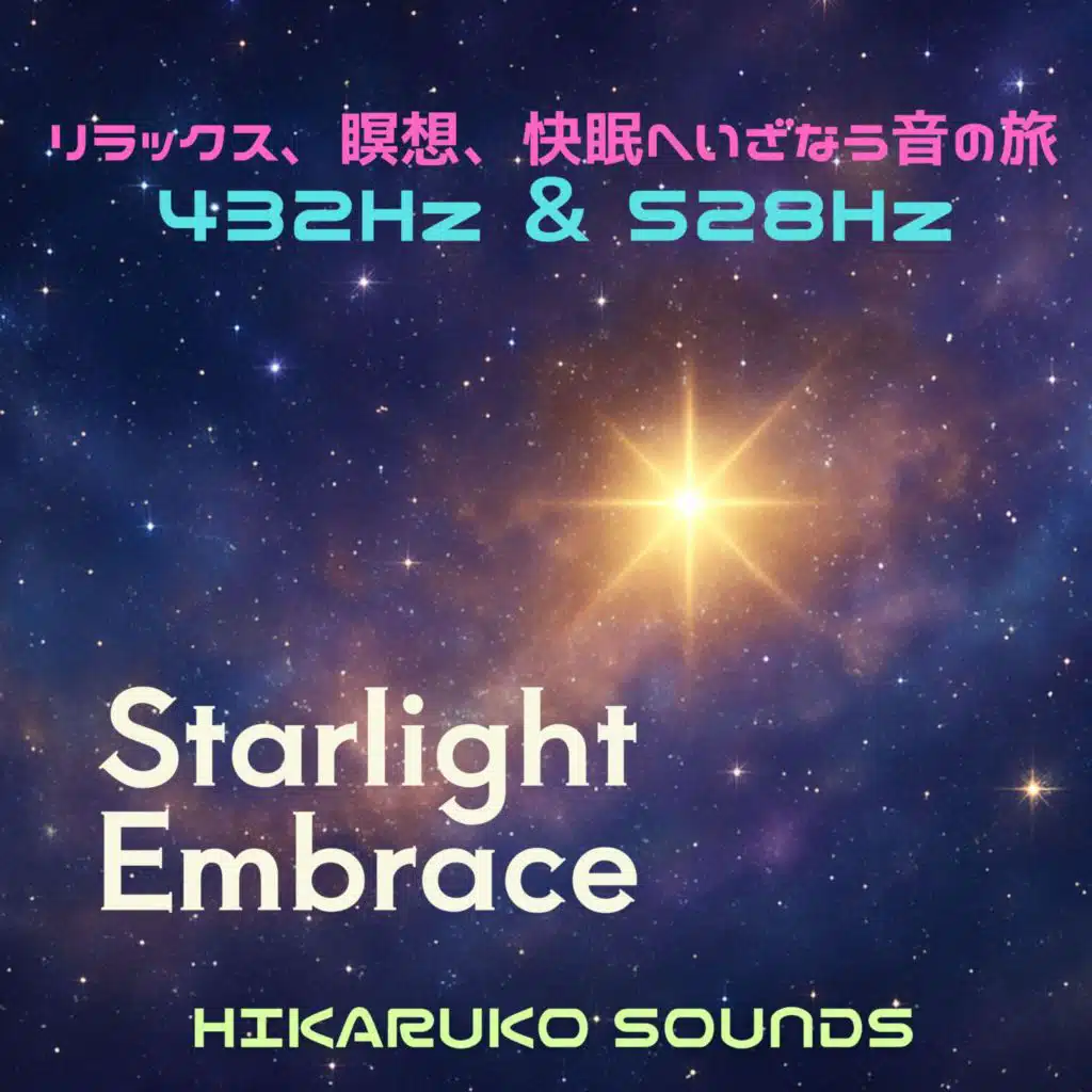 Starlight Embrace　432Hz ＆ 528Hz　リラックス、瞑想、快眠へいざなう音の旅