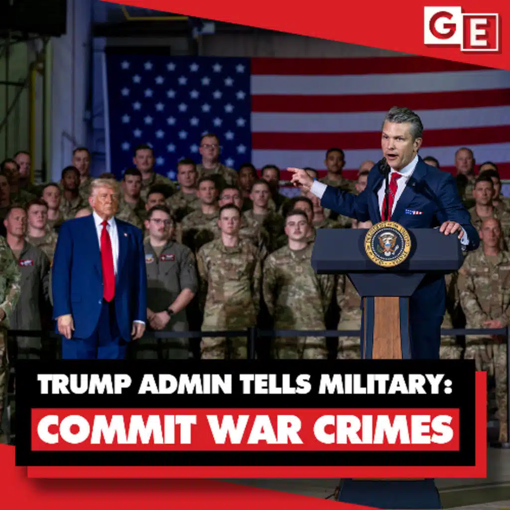 US war secretary encourages military to commit war crimes, as Trump threatens 'enemy within' USA