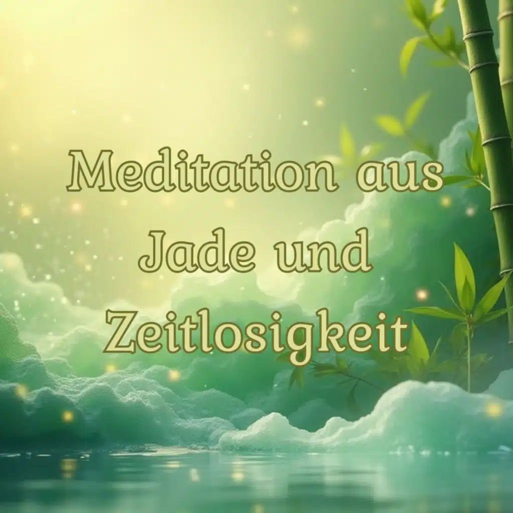 Meditation aus Jade und Zeitlosigkeit