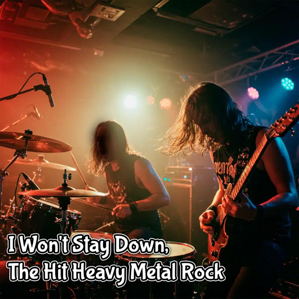 I Won't Stay Down, The Hit Heavy Metal Rock