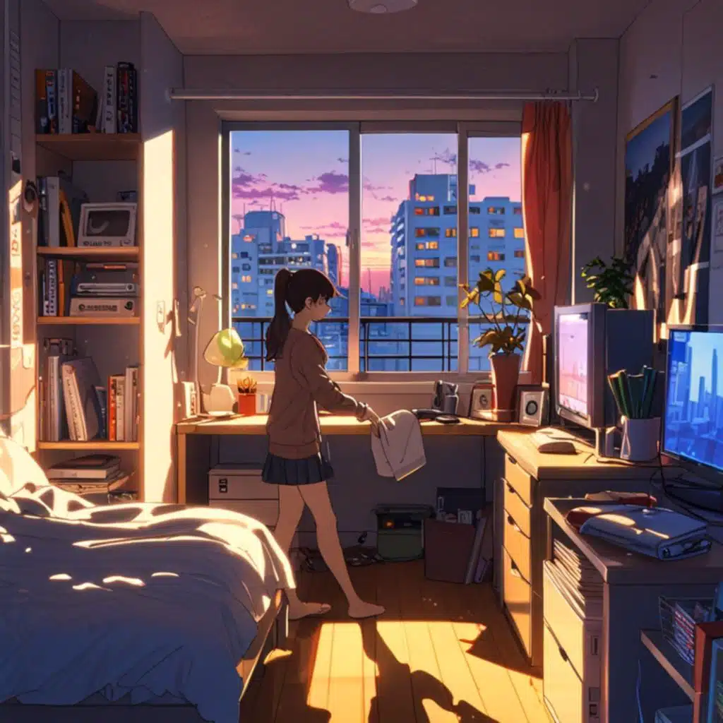 【作業用BGM】窓際のシティ・サンセット【City Pop】