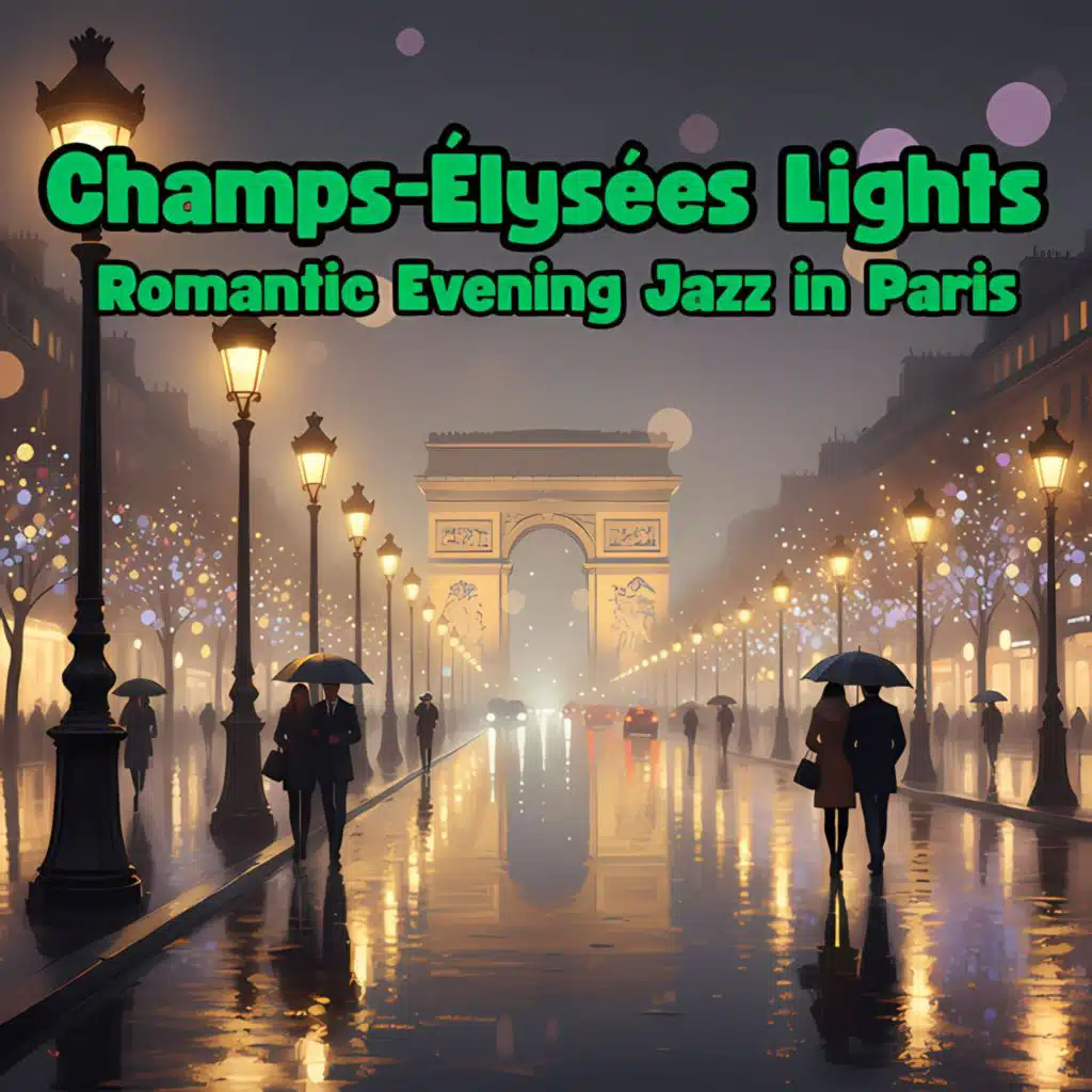 Champs-Élysées Lights – Romantic Evening Jazz in Paris  French Lounge & Night Jazz