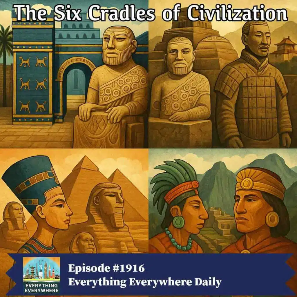 The Six Cradles of Civilization