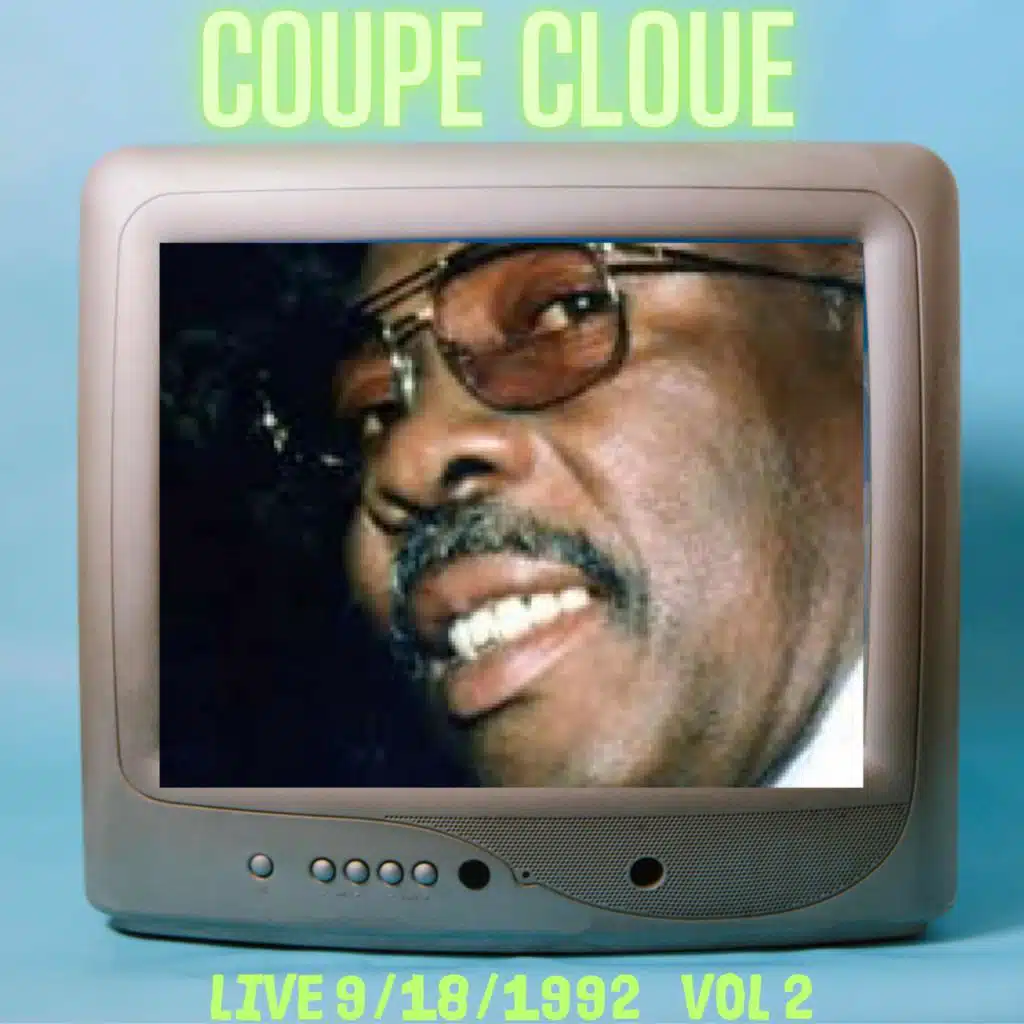 coupe cloue " Live 9/18/1992 Vol 2 "