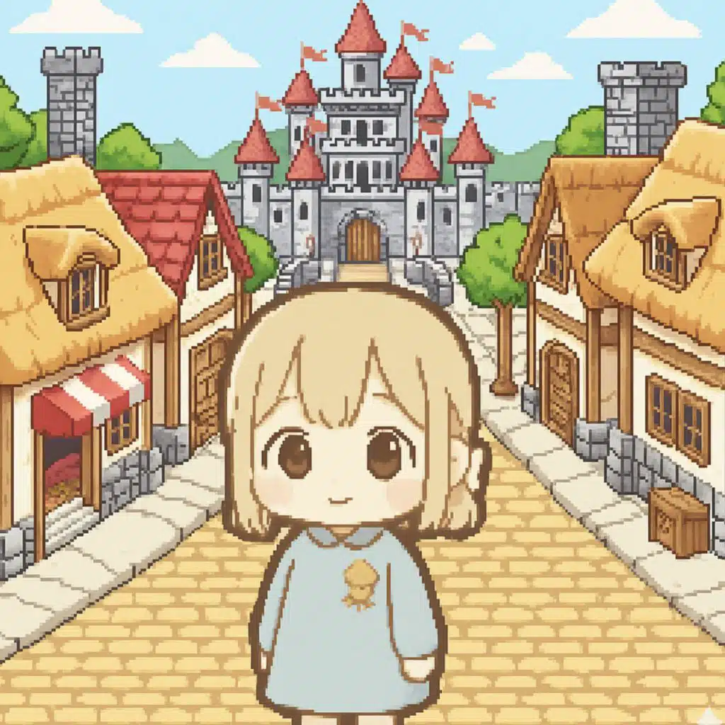 Pixel Cafe Town (Save Point Kimi no Tonari)