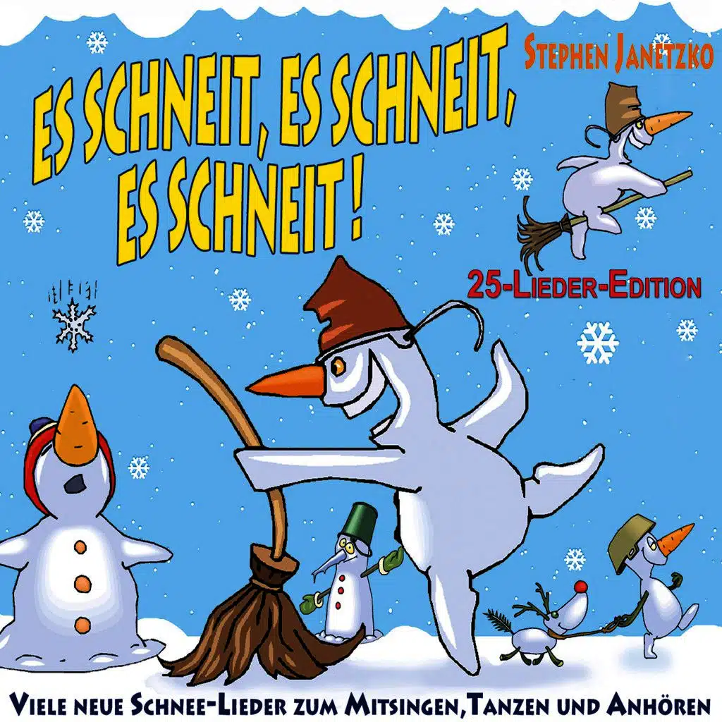 Tip tap tiddel diddel dap, ich laufe durch den Schnee (Schnee-Version)