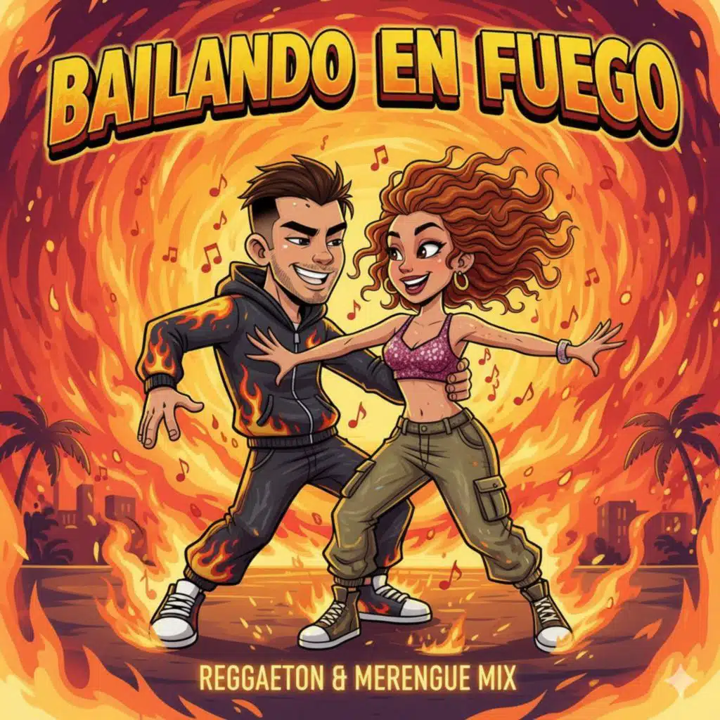 Bailando en Fuego