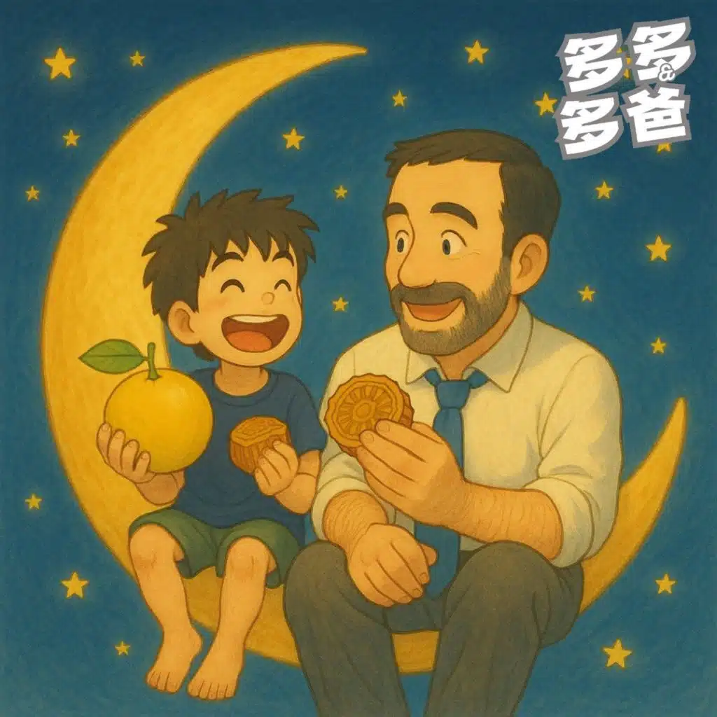 中秋快樂 🌕 返鄉專車 － 多多與多爸 51~65集