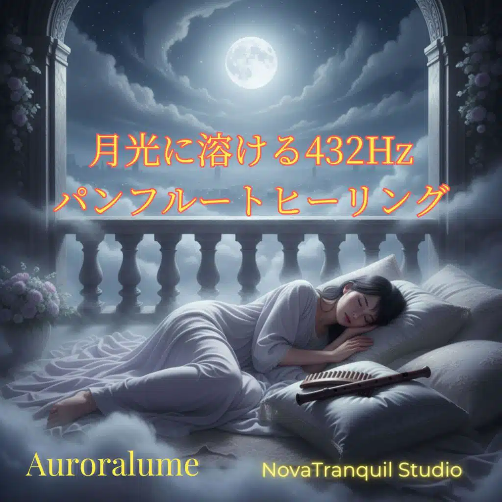 月光に溶ける432Hzパンフルートヒーリング