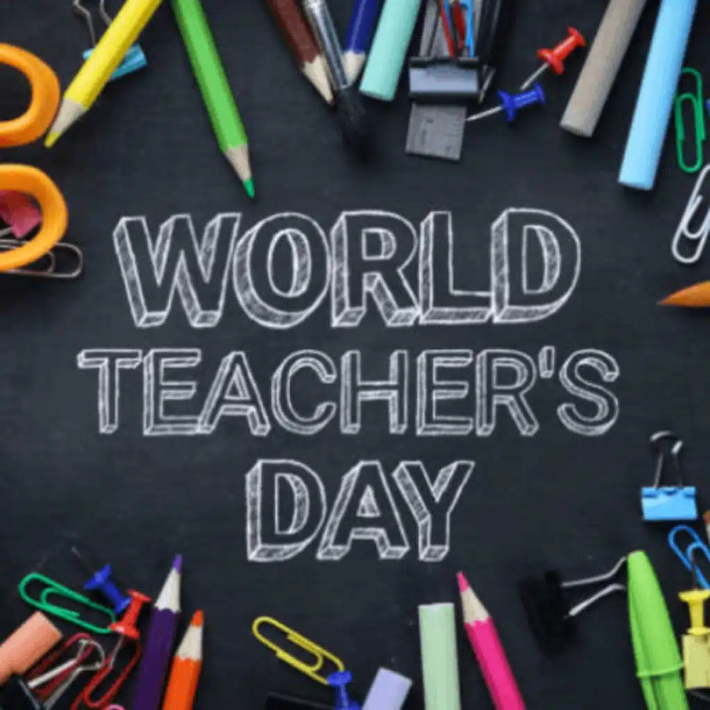 World Teacher's Day celebrations on the Morning Majlis