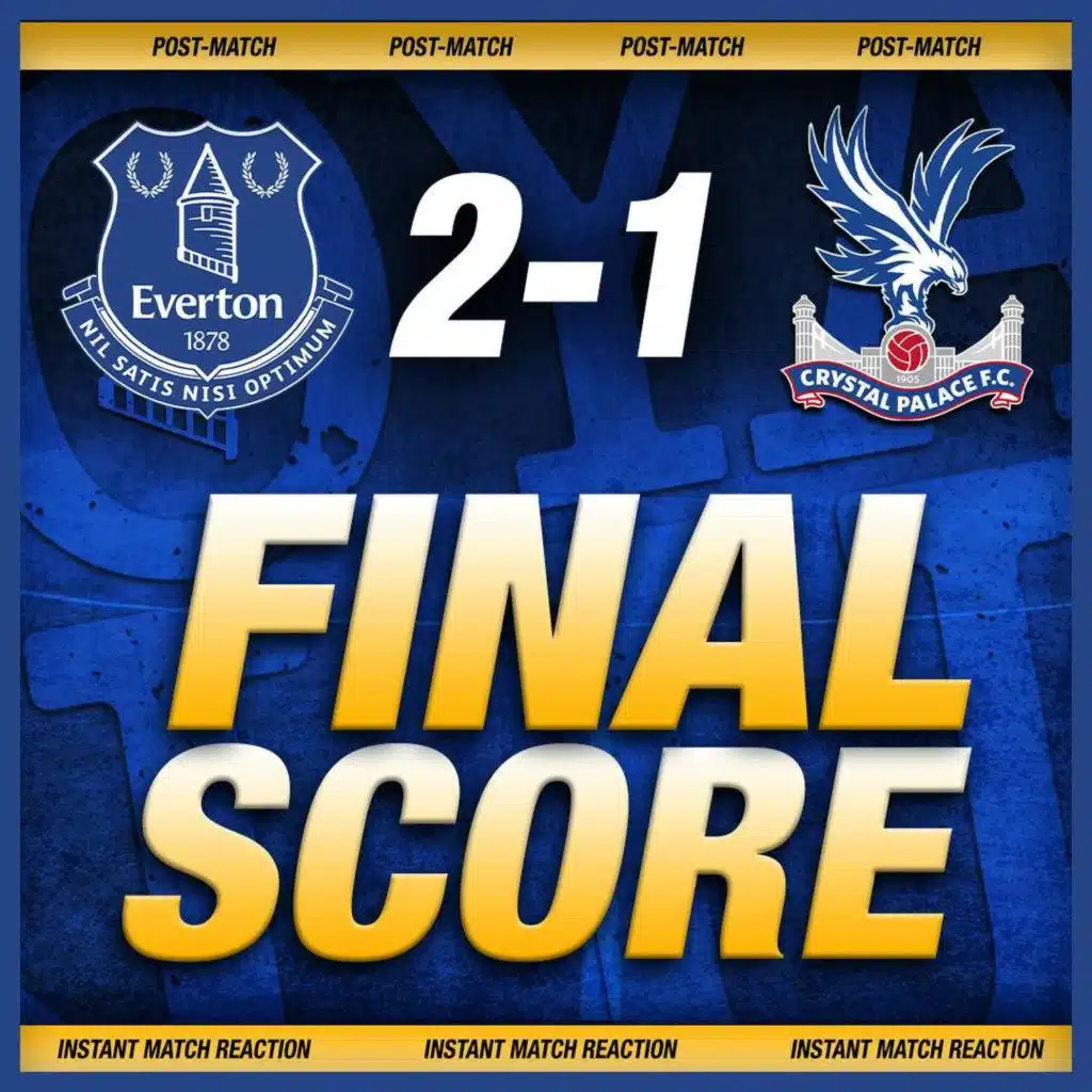 'Last Minute Limbs' | Everton 2-1 Crystal Palace | Post-Match Reaction