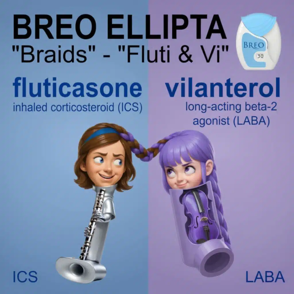 Breo Ellipta (Fluticasone & Vilanterol)