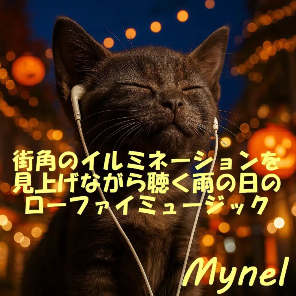 【Lo-fi BGM】街角のイルミネーションを見上げながら聴く雨の日のローファイミュージック