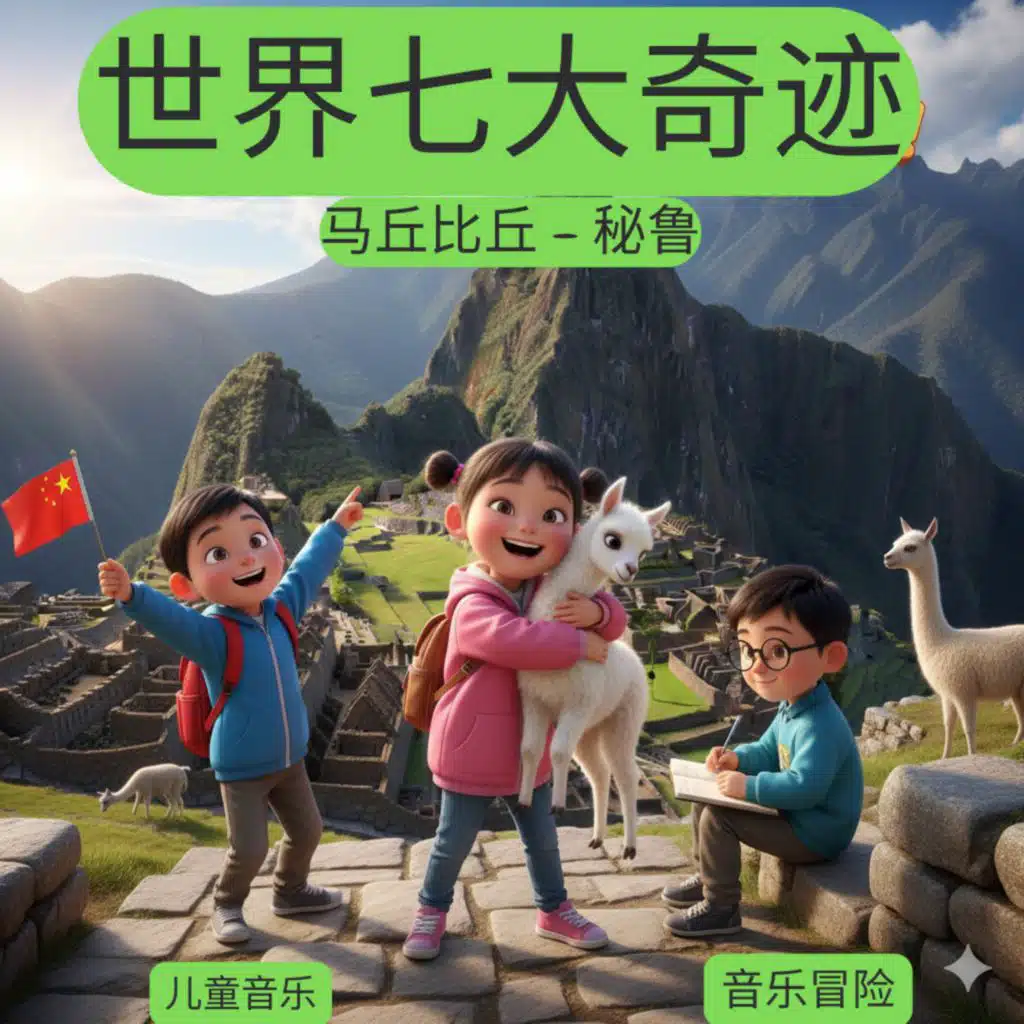 世界七大奇迹 | 马丘比丘 – 秘鲁 | 儿童音乐