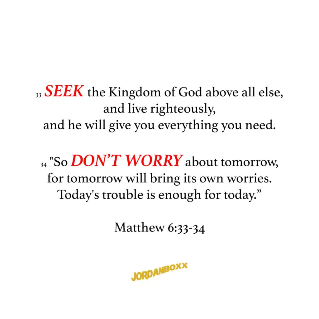 Seek, Don't Worry