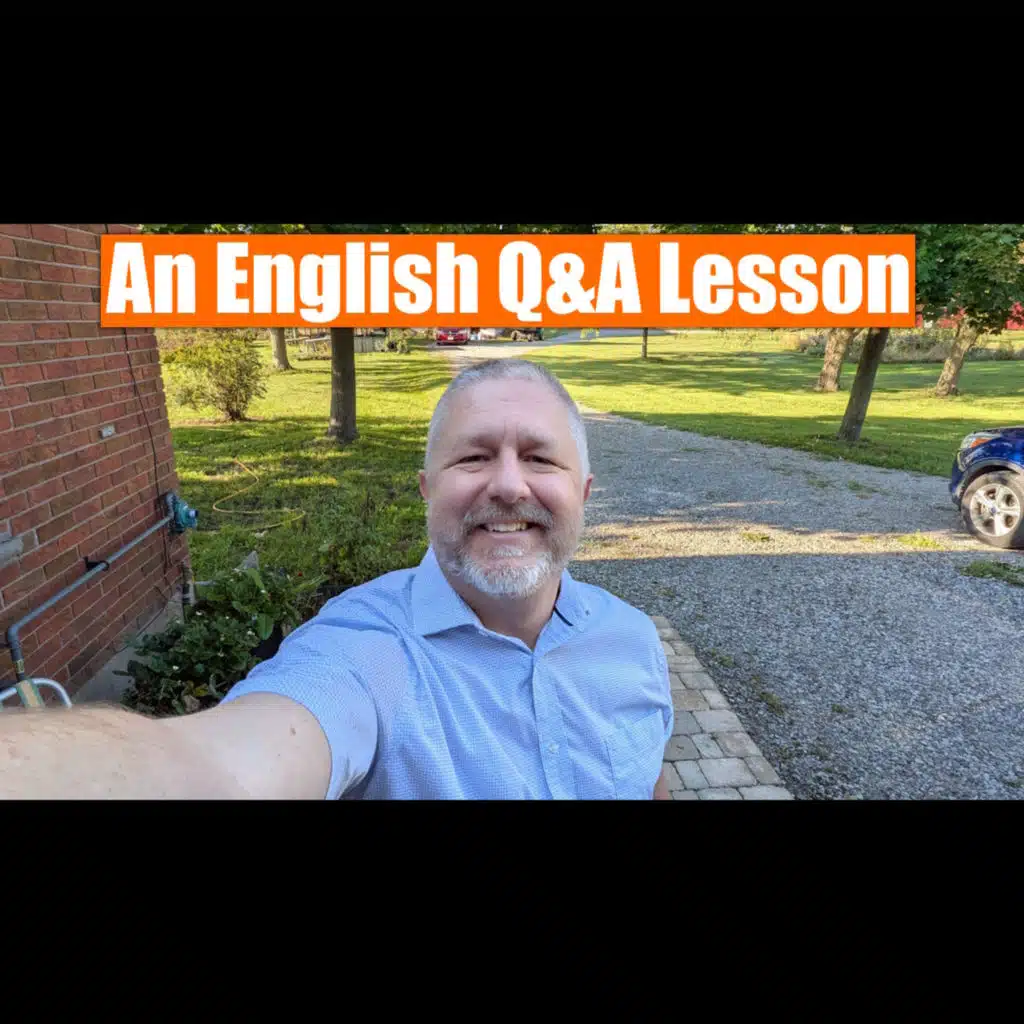 A Live Question Time English Lesson with Bob