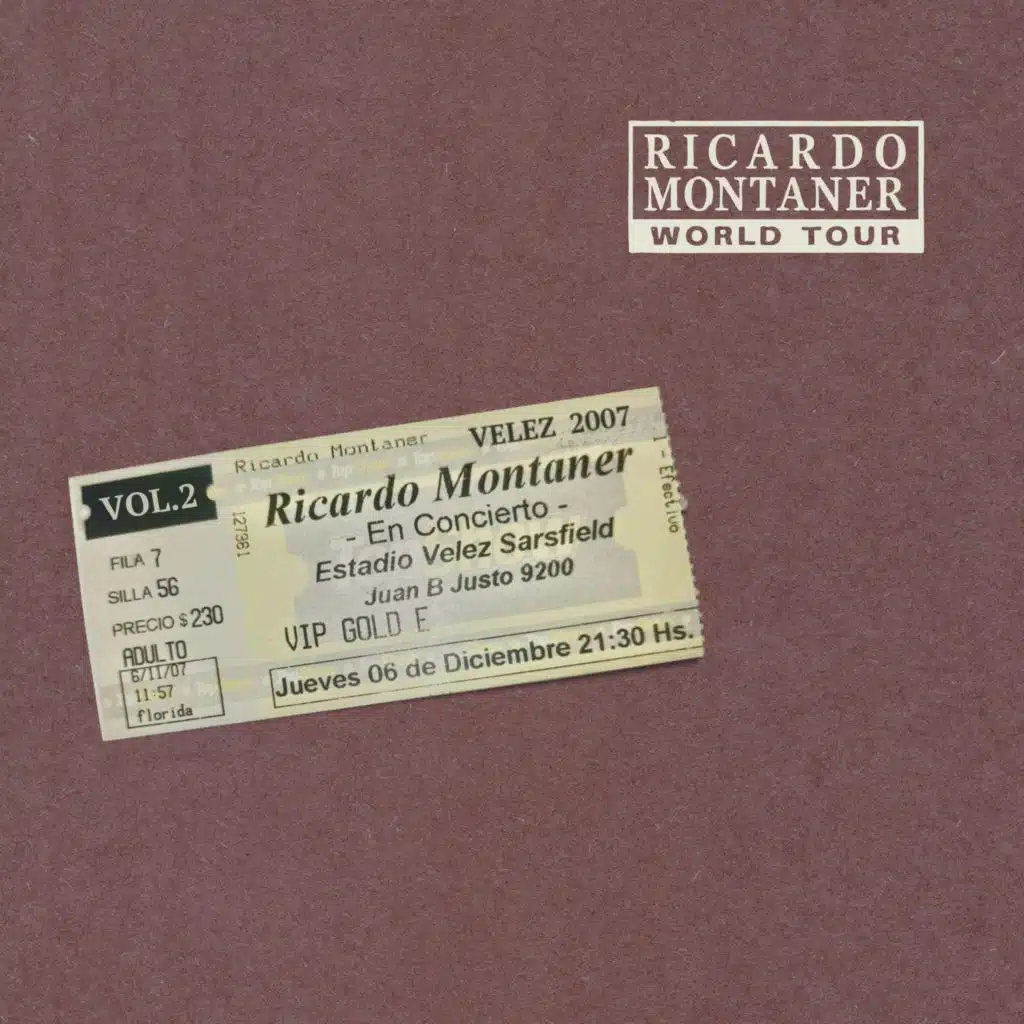 VIVO: VELEZ 2007 (VOL. 2) [En Vivo]