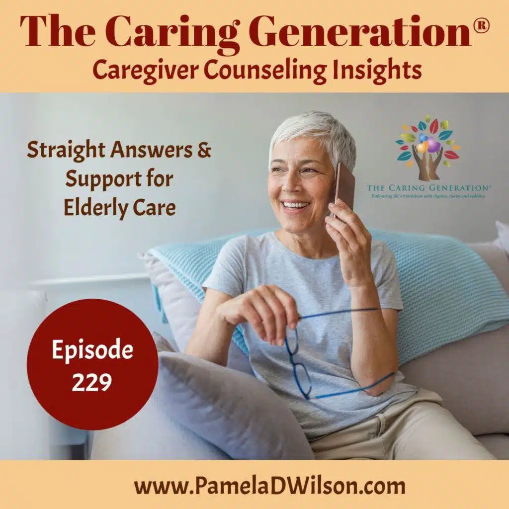 Caregiver Counseling Insights: Straight Answers and Support for Elderly Care