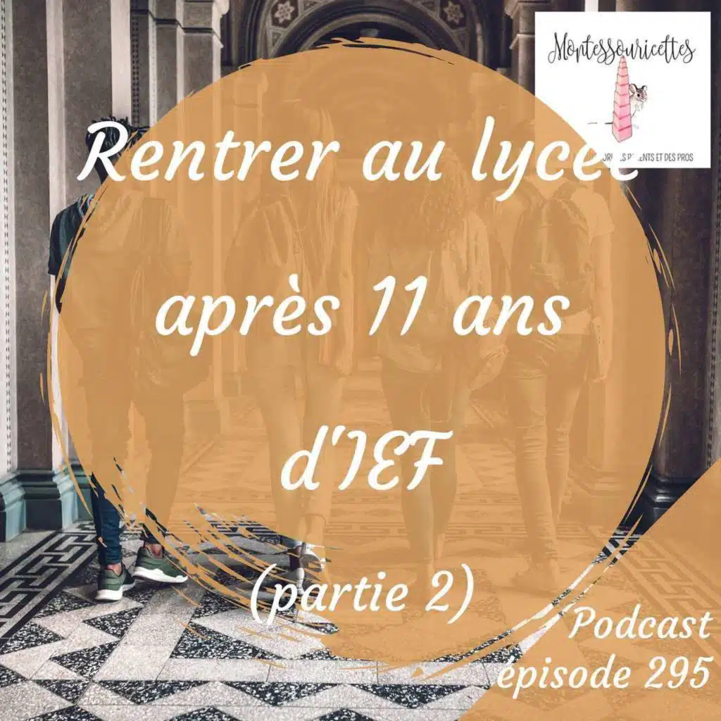 296. Rentrer au lycée après 11 ans d'IEF (partie 2)