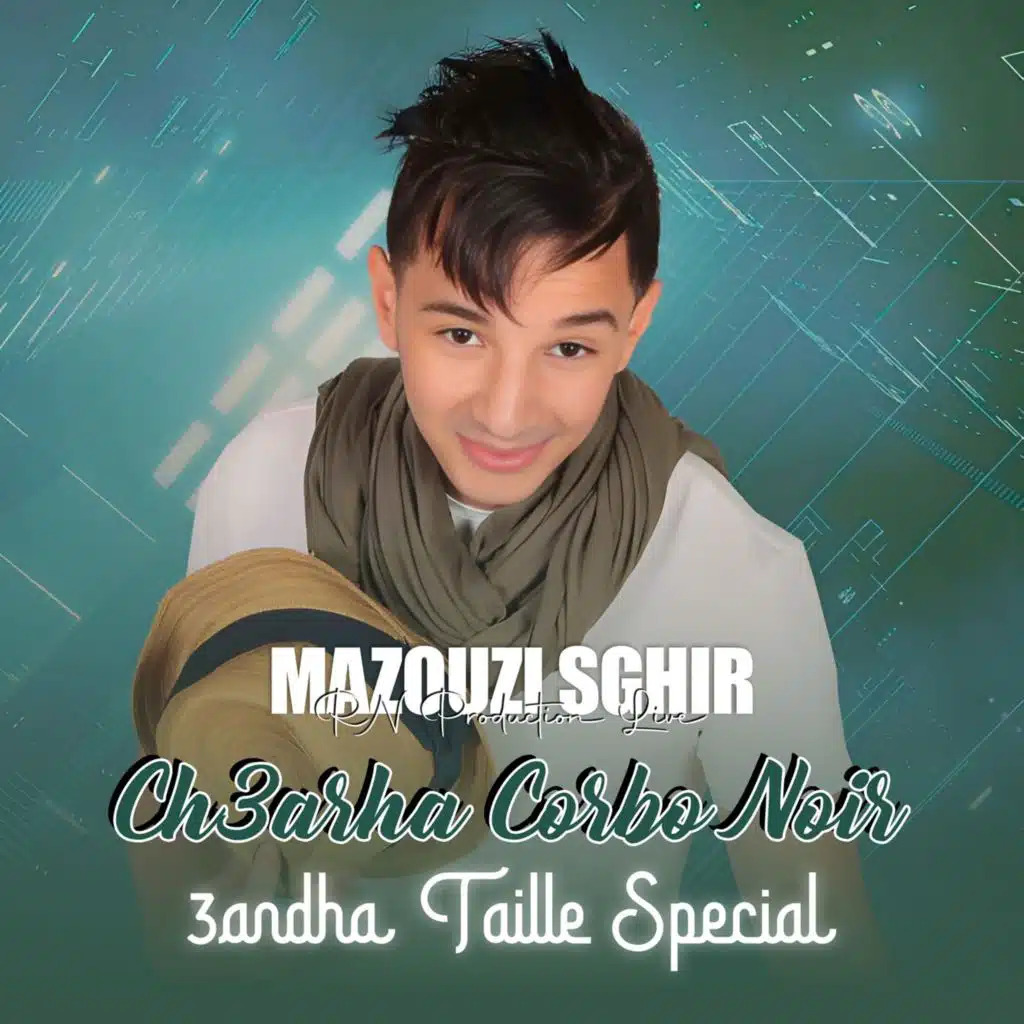 Ch3arha Corbo Noir 3Andha Taille Special