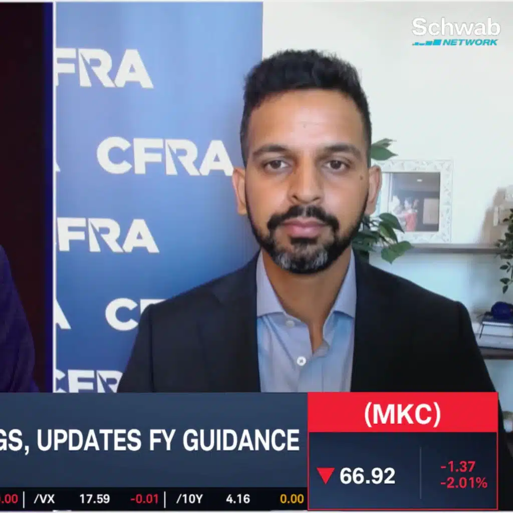 Arun Sundaram on MKC Earnings, Holiday Shopping Outlook