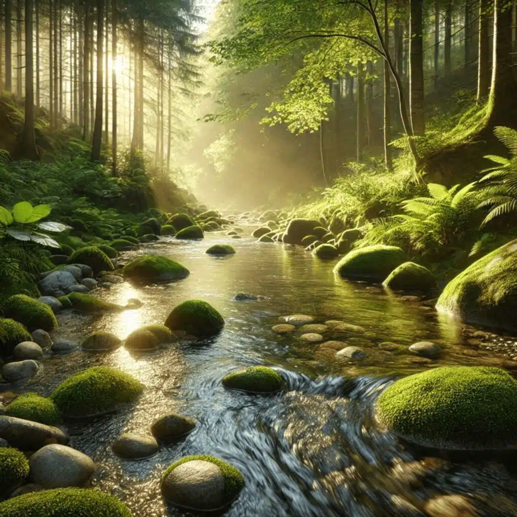  Écoutez un RUISSEAU qui coule doucement pour un sommeil profond