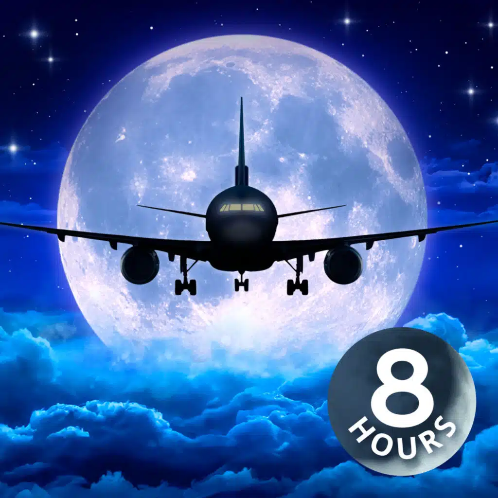 White Noise Airplane Sounds for Sleeping | 8 Hours