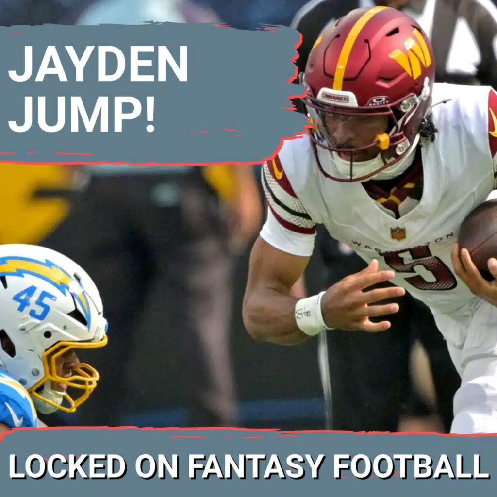 JUMP UP for Jayden Daniels, Justin Herbert & Caleb Williams: WEEK 6 fantasy football QB and TE RANKINGS