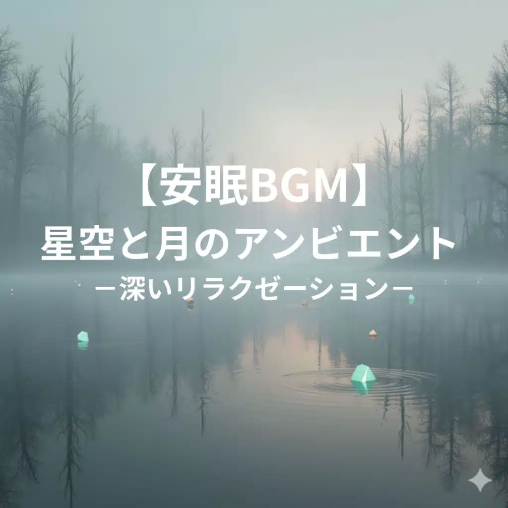 【安眠BGM】星空と月のアンビエント　－深いリラクゼーション－