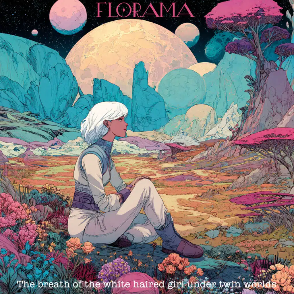 The Breath of the White Haired Girl Under Twin Worlds