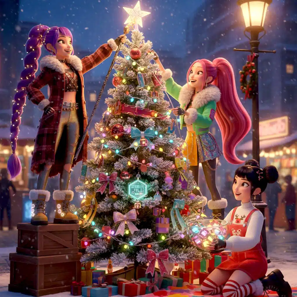 Christmas Song Kpop Demon Hunters