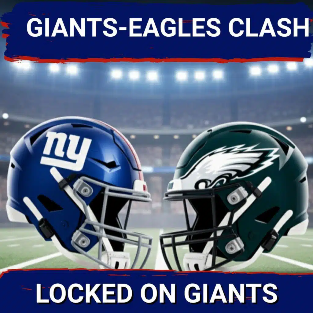 Inside Giants vs Eagles: Injury Concerns, Key Storylines, and Must-Win Battles