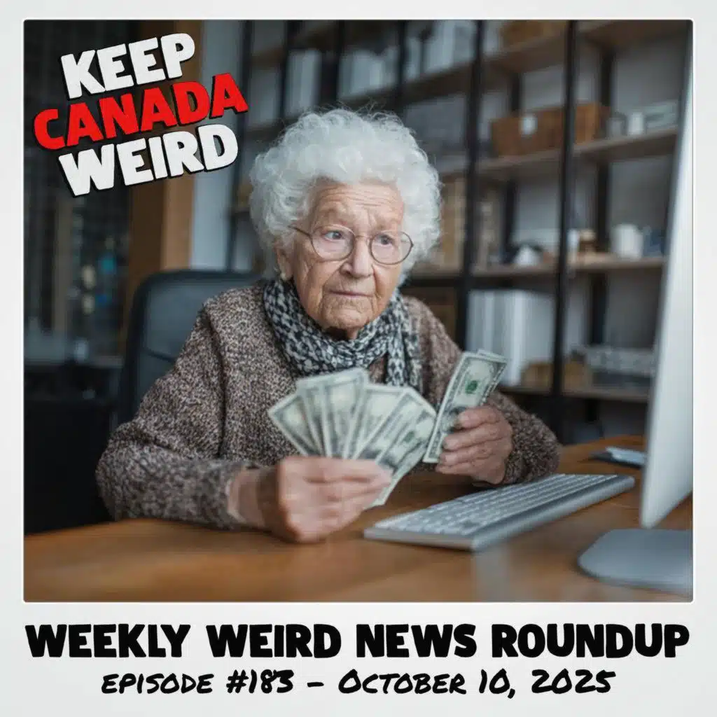 KEEP CANADA WEIRD - 183 - 2025/10/10 - Cameras, girl guide scammers, the gander Airport