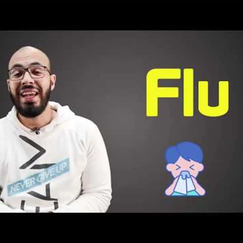 المتشابهات في الانجليزي  Flew, Flu, Flue, Flow
