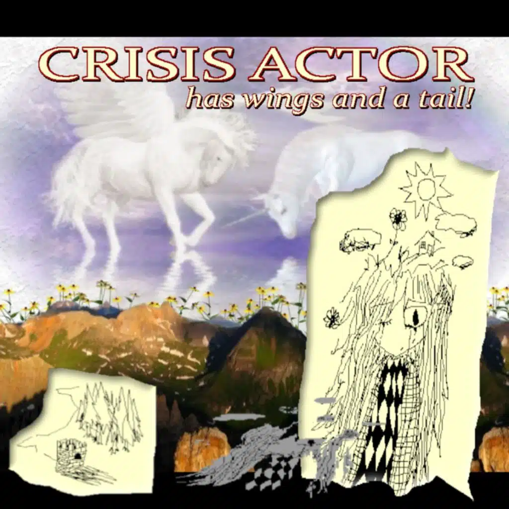 has wings and a tail!