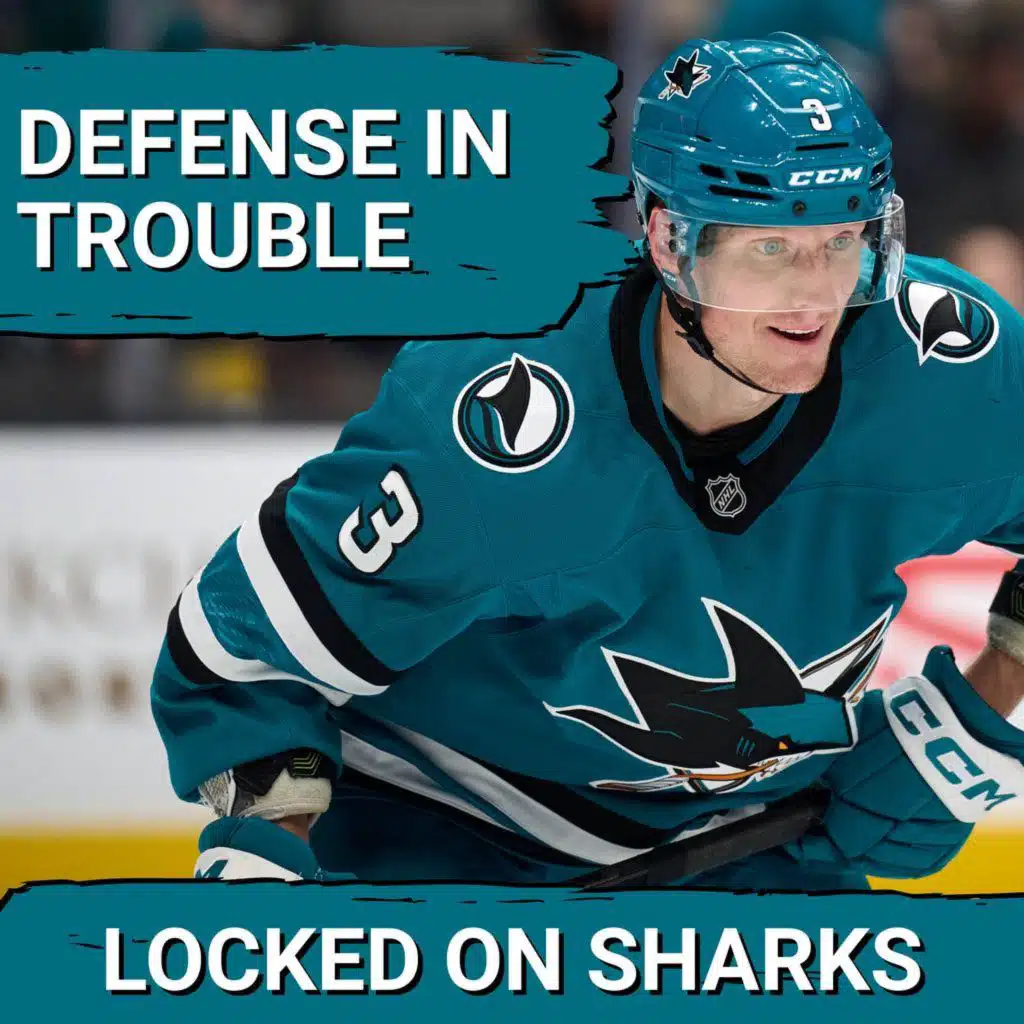 Sharks' Defense CRUMBLES as Veterans STRUGGLE | Can Mukhamadullin SAVE the Blue Line?