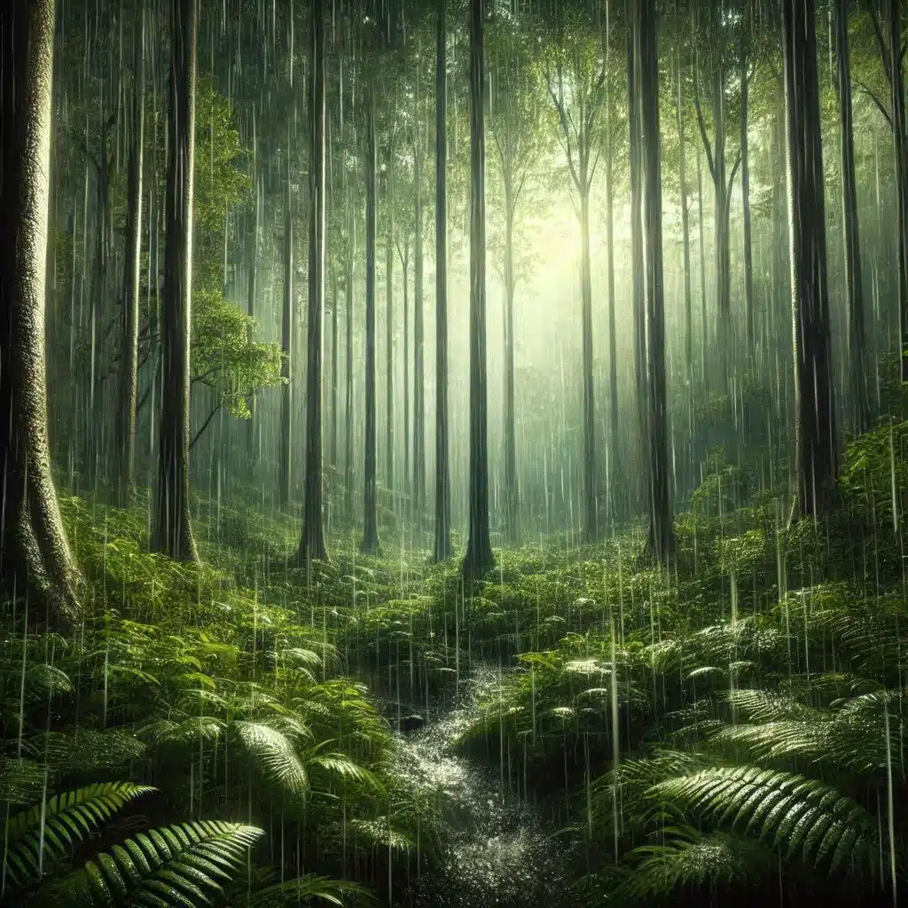 ️ S’ENDORMIR avec la PLUIE Forte Aide à Relâcher les TENSIONS et à Mieux RESPIRER