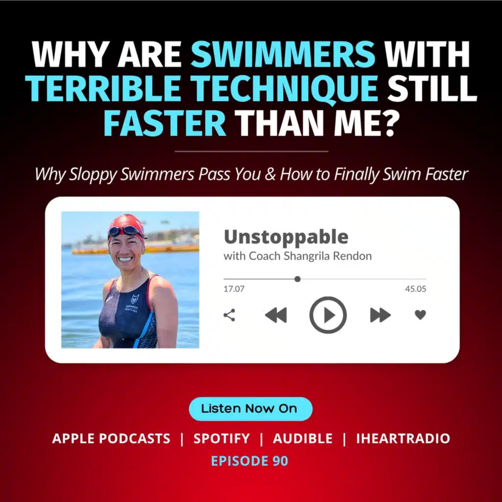 Why are swimmers with terrible technique still faster than me?