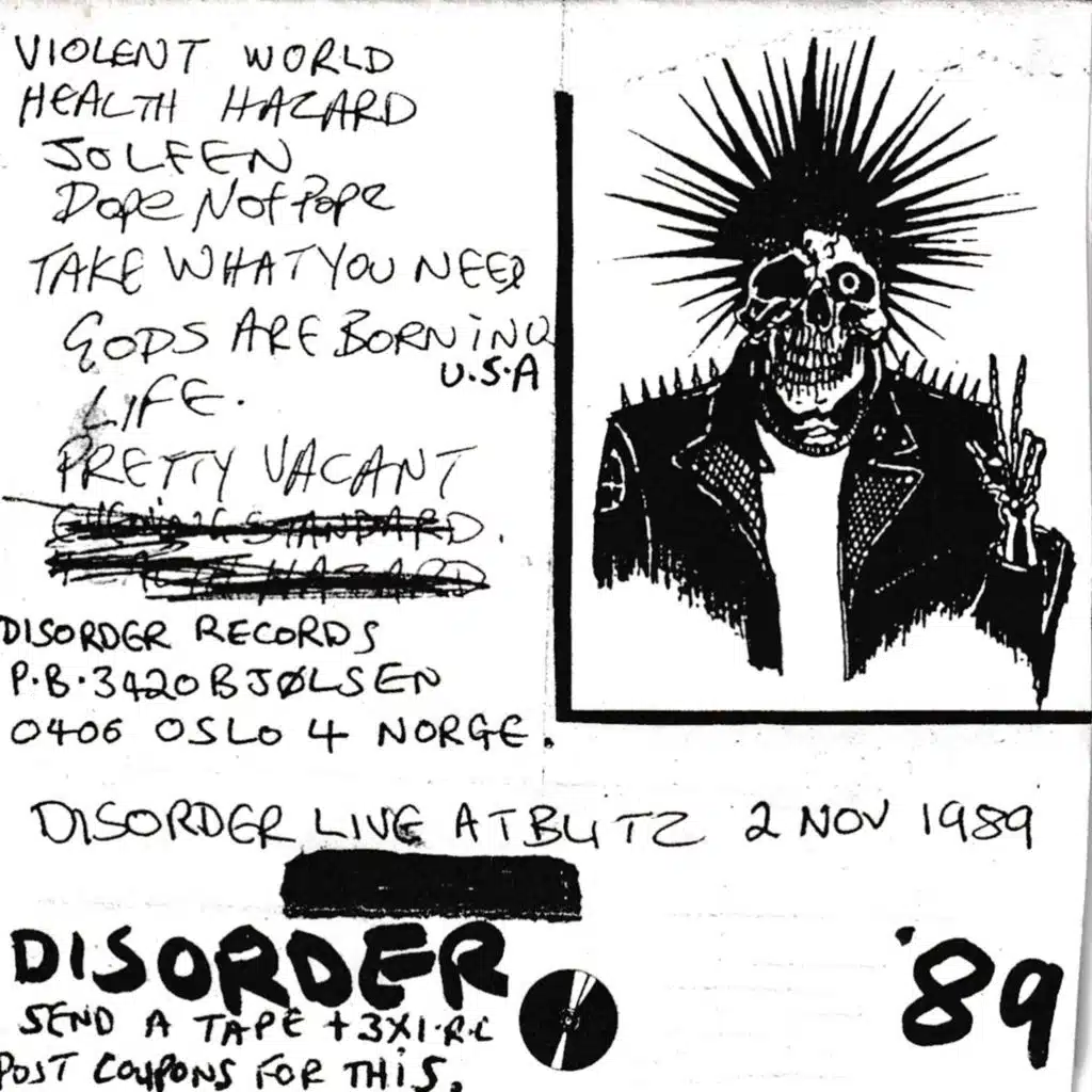 Live At The Blitz, Oslo (Live)