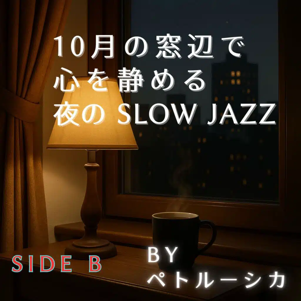 10月の窓辺で心を静める夜のスロージャズ (side B)