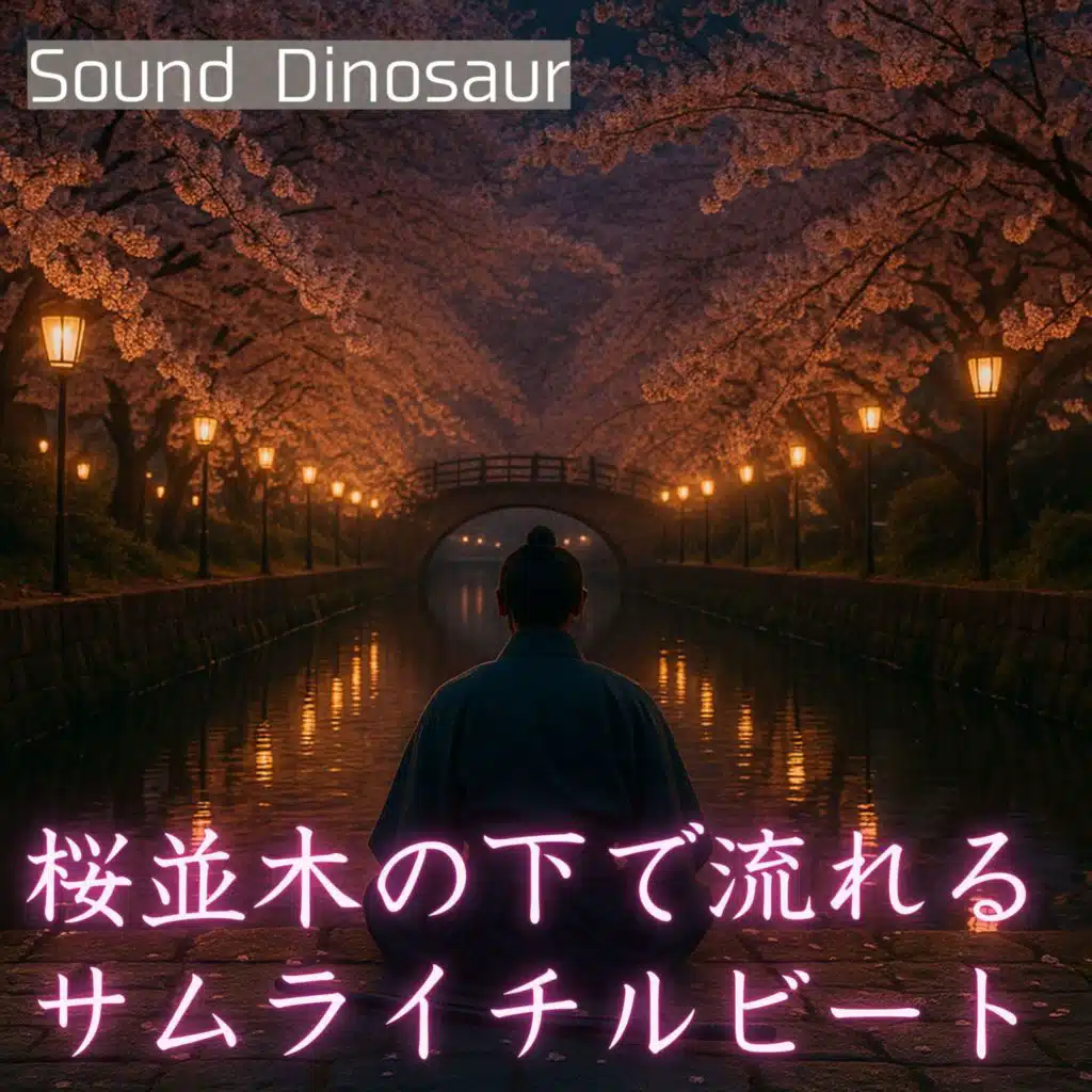 桜並木の下で流れるサムライチルビート