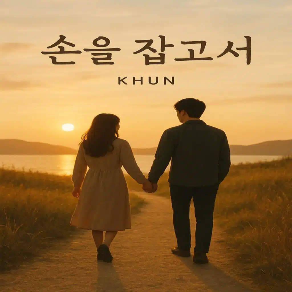 손을 잡고서