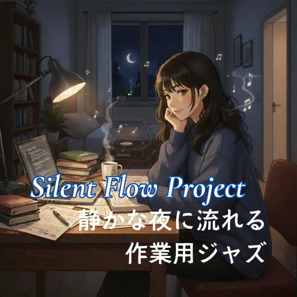 静かな夜に流れる作業用ジャズBGM