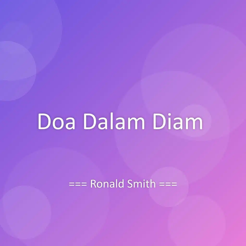 Doa Dalam Diam