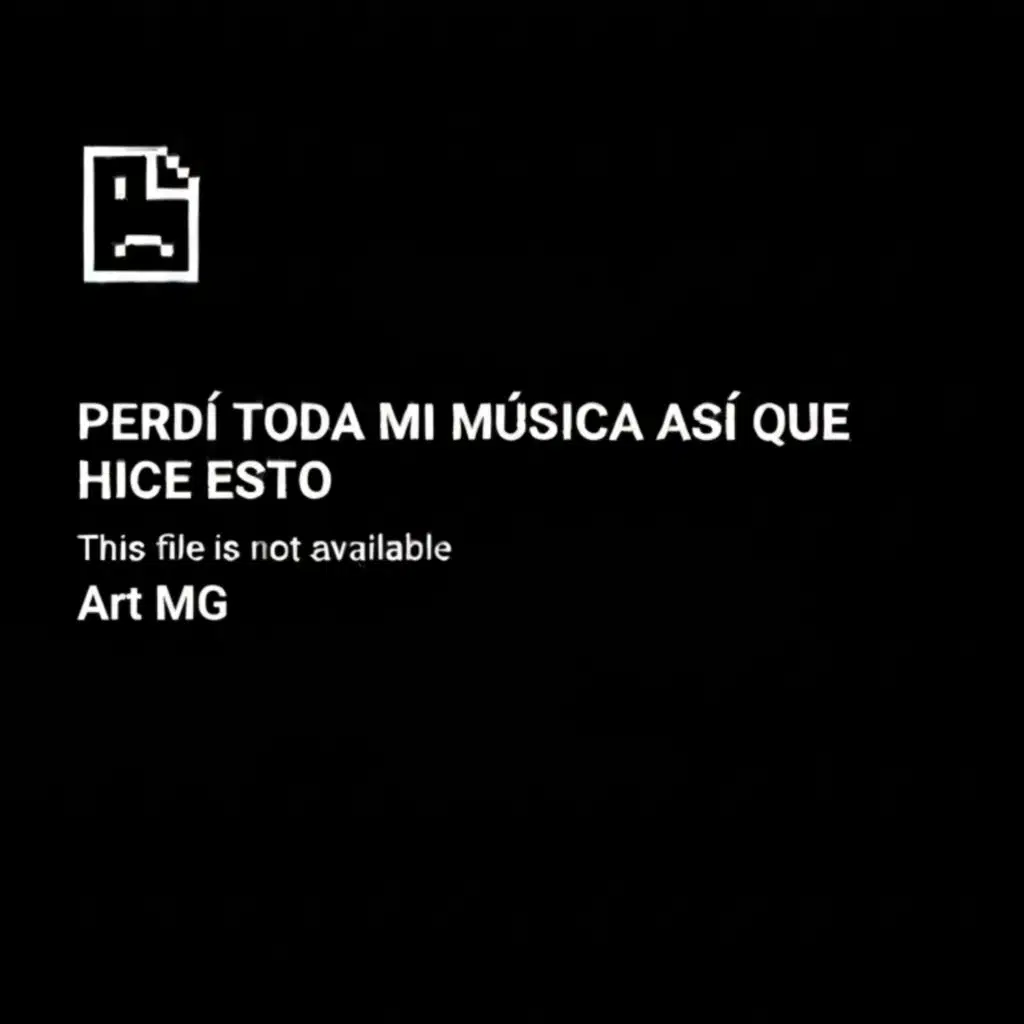 PERDÍ TODA MI MÚSICA ASÍ QUE HICE ESTO
