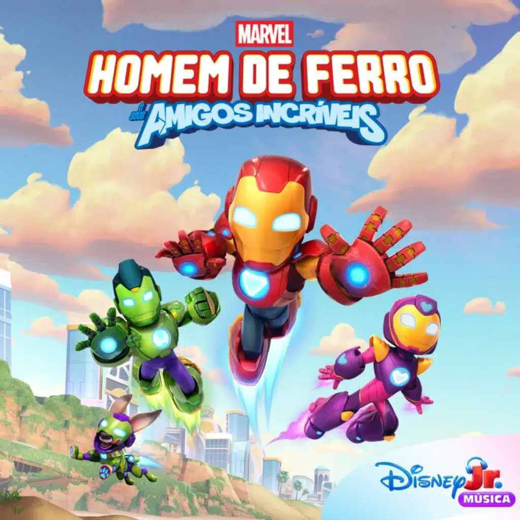 Disney Jr. Homem de Ferro e seus amigos incríveis (De Disney Jr. Música)