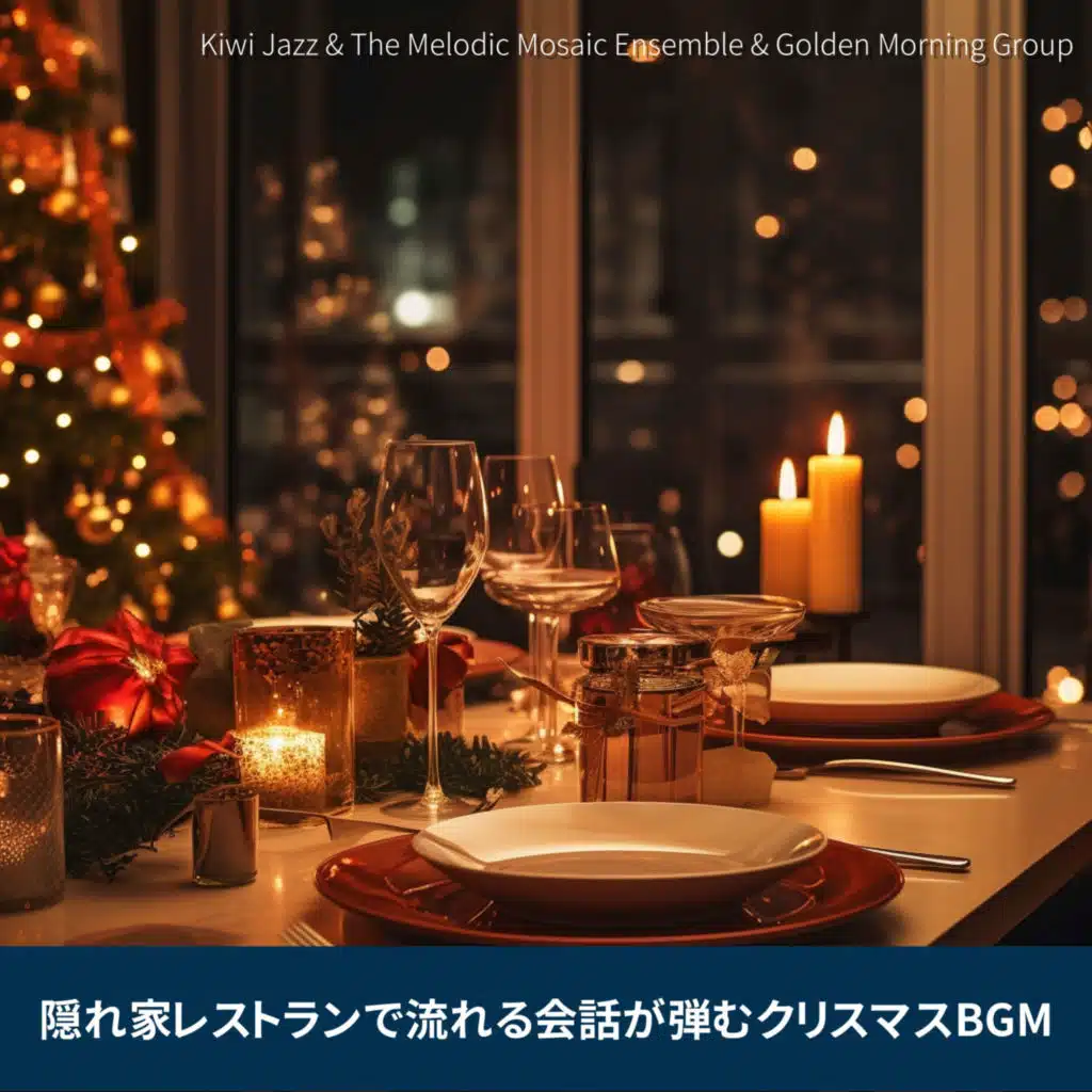 隠れ家レストランで流れる会話が弾むクリスマスBGM