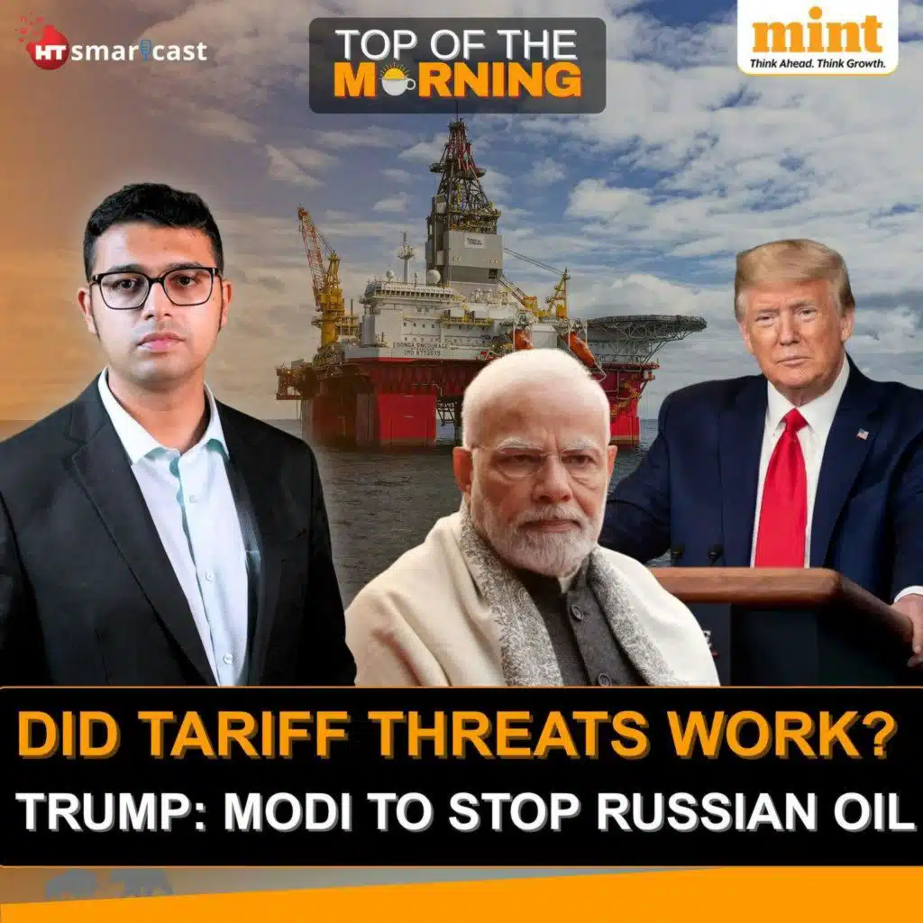 TN ‘Hindi Ban’, Stalin Clarifies | Trump: Modi Agreed To Stop Russian Oil | SC’s Green Light for Diwali | India Pitches Missiles