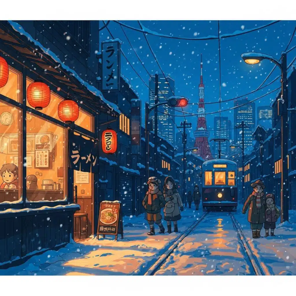 Winter in Tokyo Lofi